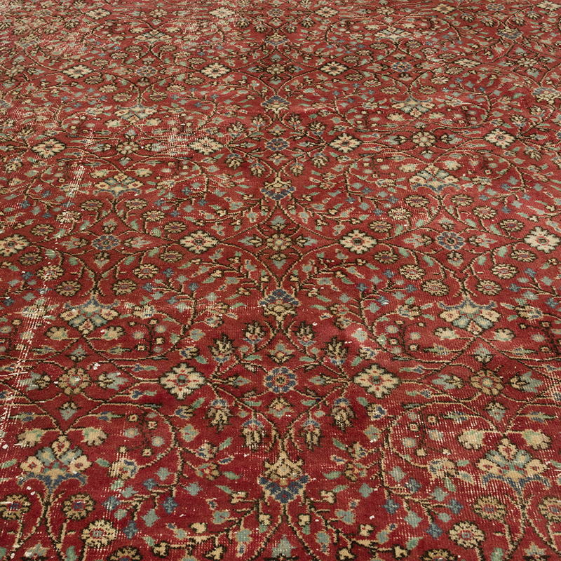 Vintage Turkish Hand-Knotted Rug - 8' 9" x 12' 3" (105" x 147") - K0087847