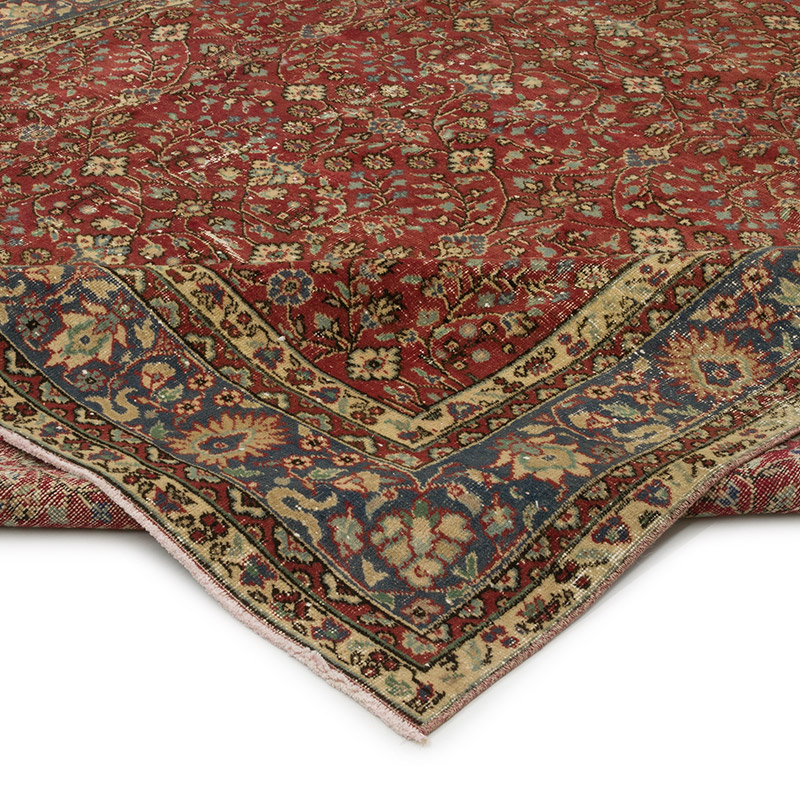 Vintage Turkish Hand-Knotted Rug - 8' 9" x 12' 3" (105" x 147") - K0087847