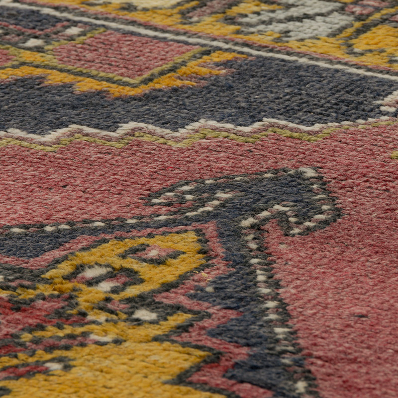 Vintage Turkish Hand-Knotted Rug - 3' 3" x 5' 7" (39" x 67") - K0087848