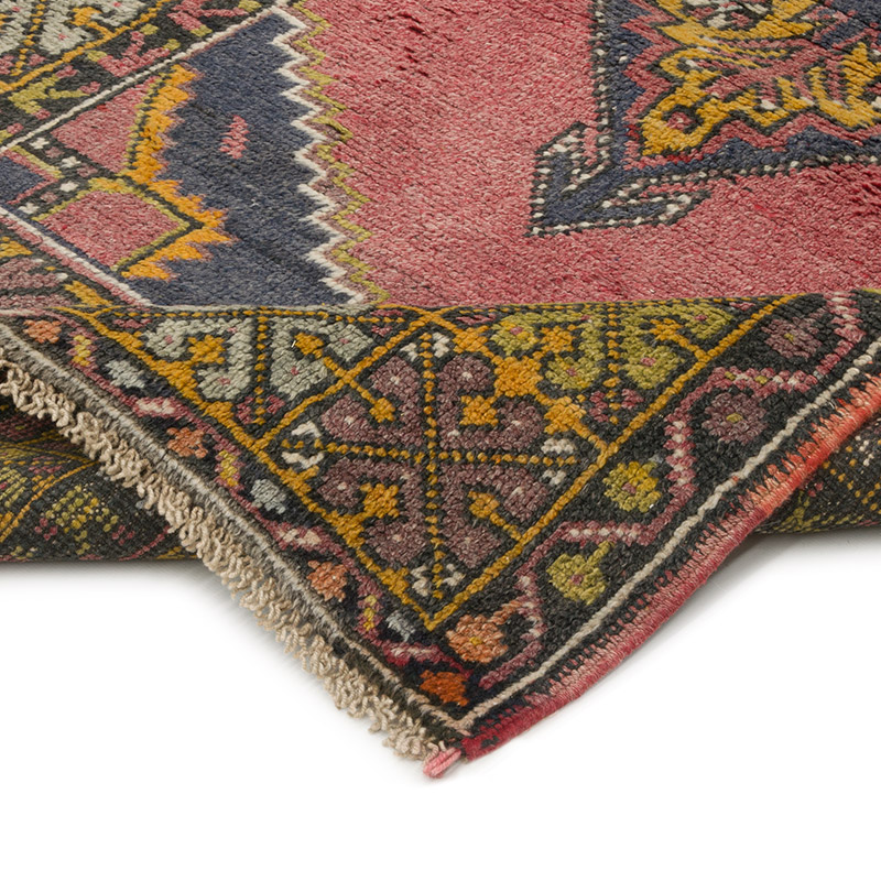 Vintage Turkish Hand-Knotted Rug - 3' 3" x 5' 7" (39" x 67") - K0087848
