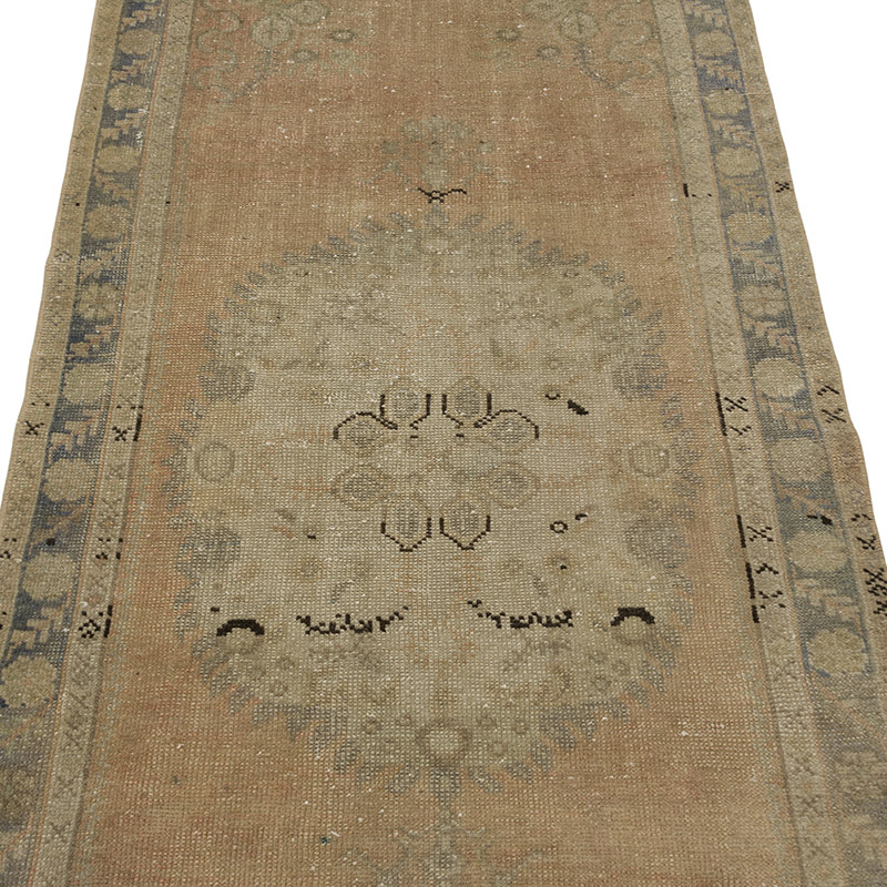Vintage Turkish Hand-Knotted Rug - 3' 1" x 6' 6" (37" x 78") - K0087849