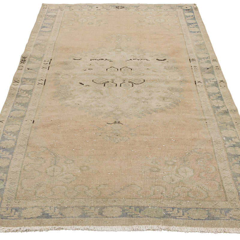 Vintage Turkish Hand-Knotted Rug - 3' 1" x 6' 6" (37" x 78") - K0087849