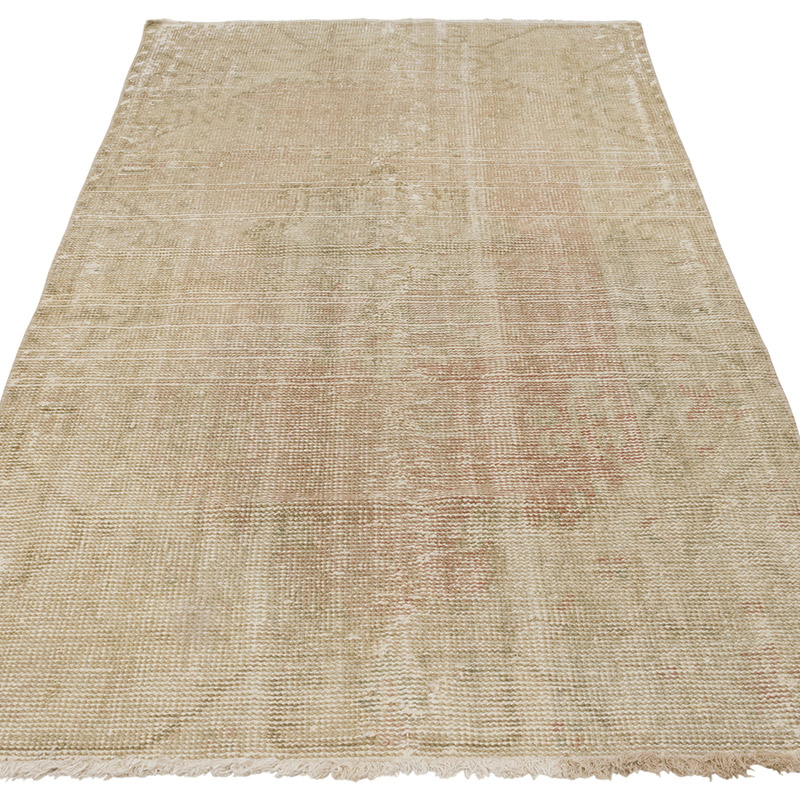 Vintage Turkish Hand-Knotted Rug - 3' 2" x 6'  (38" x 72") - K0087851