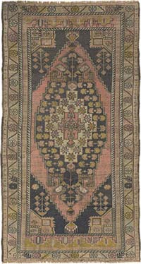 El Dokuma Vintage Hali - 141 cm x 262 cm