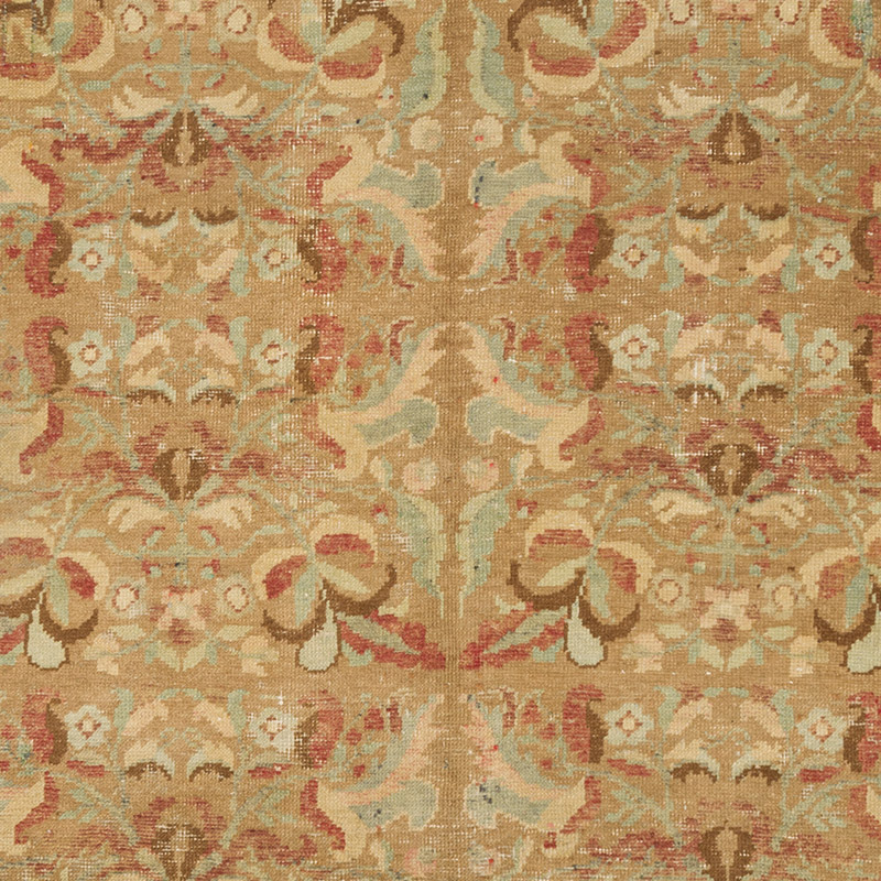 Vintage Turkish Hand-Knotted Rug - 4' 4" x 8' 1" (52" x 97") - K0087853