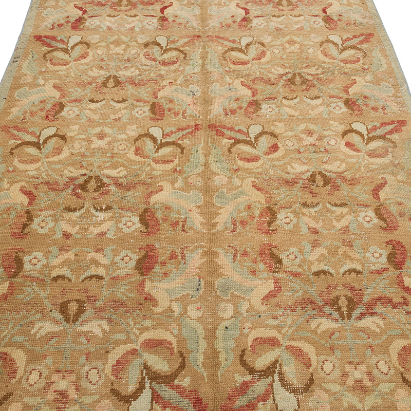 Vintage Turkish Hand-Knotted Rug - 4' 4" x 8' 1" (52" x 97") - K0087853