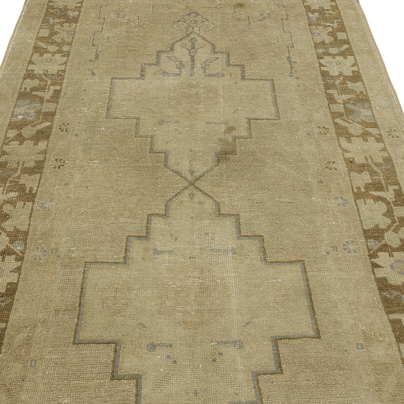 Vintage Turkish Hand-Knotted Rug - 4'  x 8' 11" (48" x 107") - K0087854