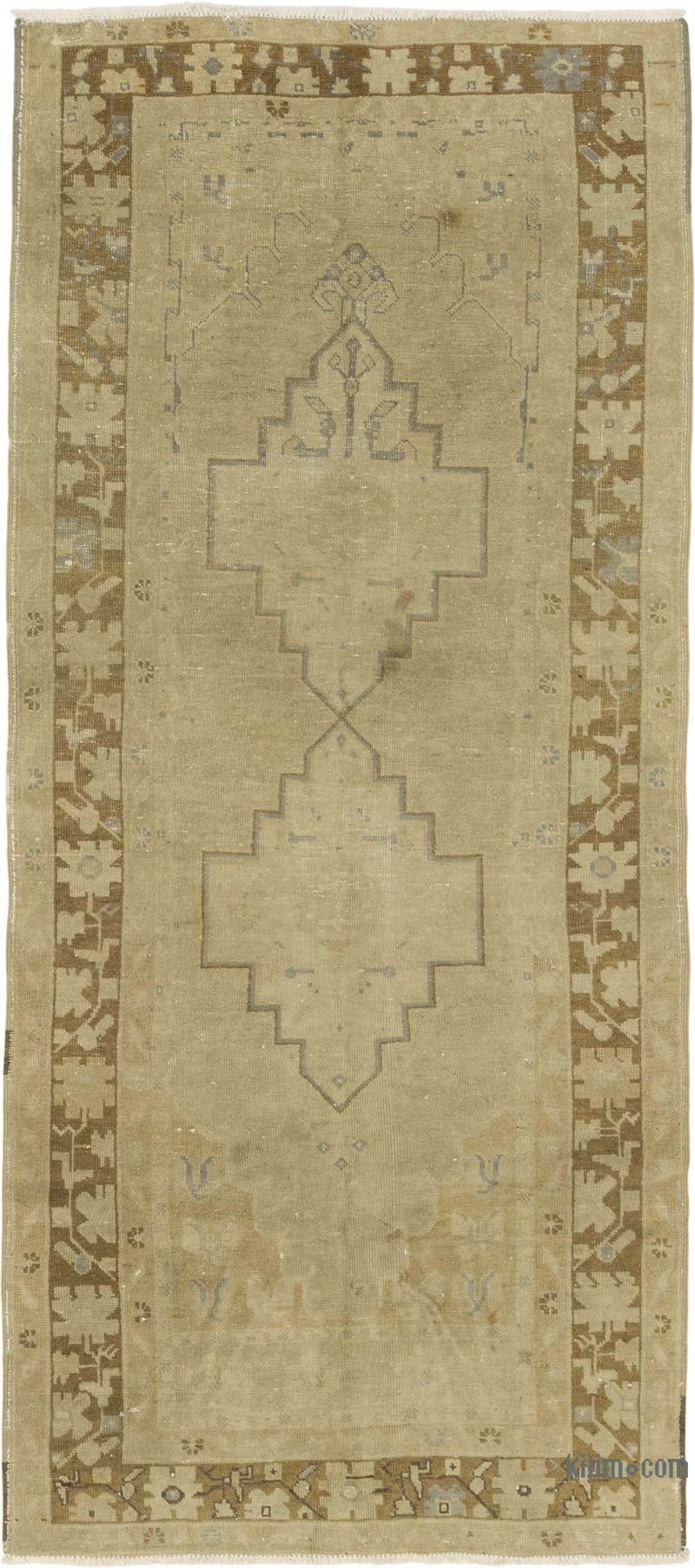 Vintage Turkish Hand-Knotted Rug - 4'  x 8' 11" (48" x 107") - K0087854