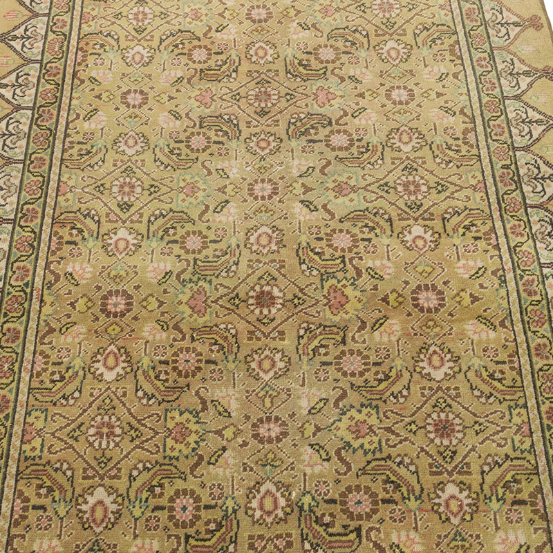 Vintage Turkish Hand-Knotted Rug - 3' 3" x 6' 4" (39" x 76") - K0087863
