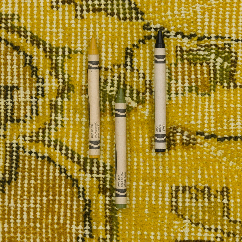 Over-dyed Vintage Hand-Knotted Turkish Rug - 5' 9" x 8' 6" (69" x 102") - K0087870