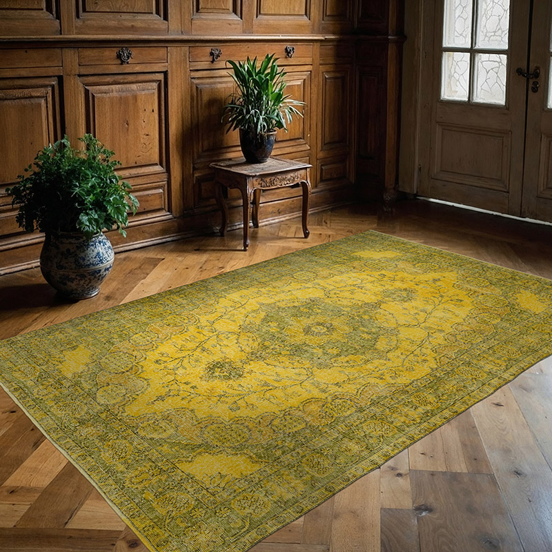 Boyali El Dokuma Vintage Hali - 174 cm x 260 cm - K0087870