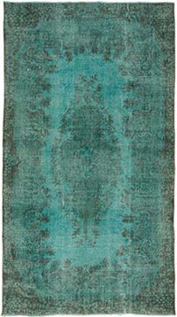 Boyali El Dokuma Vintage Hali - 162 cm x 292 cm