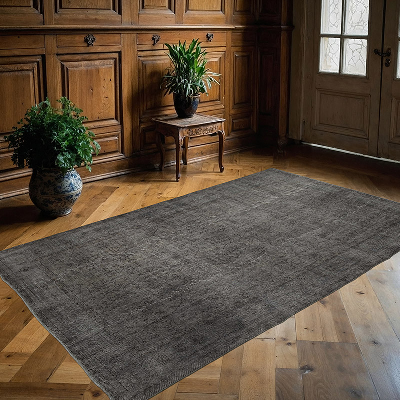 Boyali El Dokuma Vintage Hali - 161 cm x 265 cm - K0087879