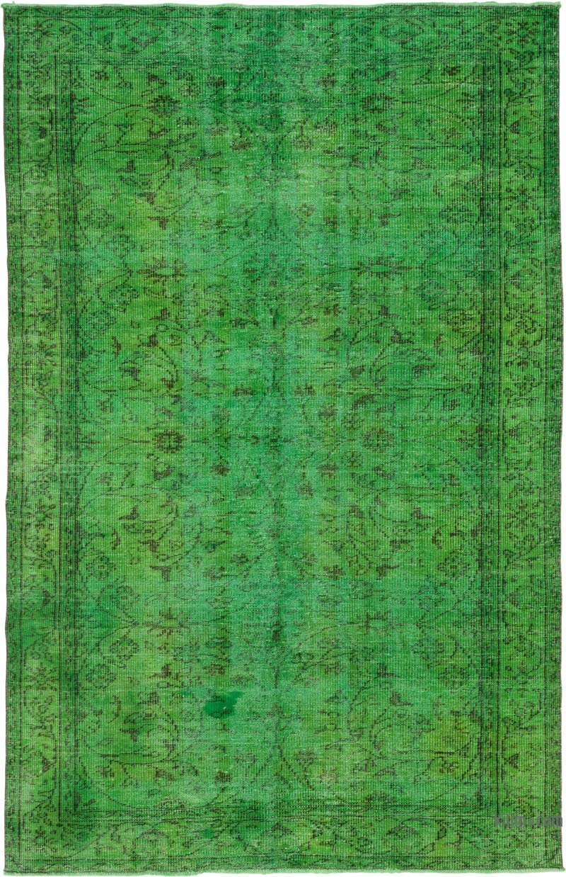 Boyali El Dokuma Vintage Hali - 178 cm x 275 cm - K0087881