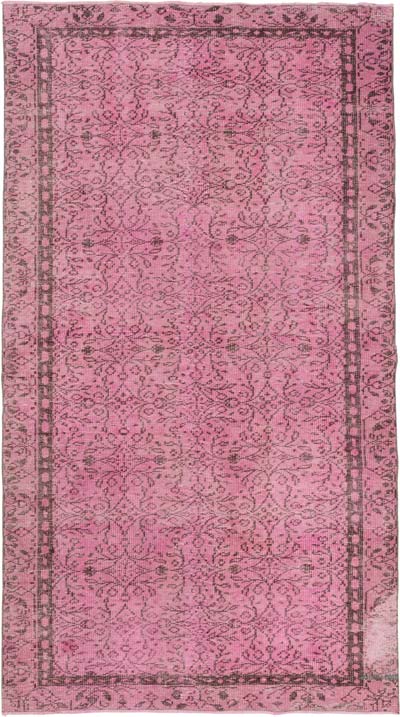 Boyali El Dokuma Vintage Hali - 143 cm x 255 cm