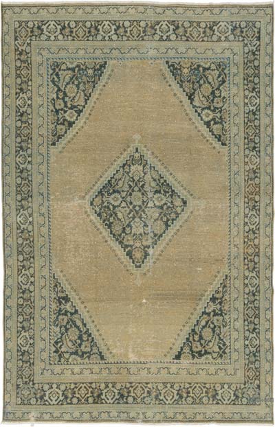 El Dokuma Vintage Halı - 213 cm x 328 cm