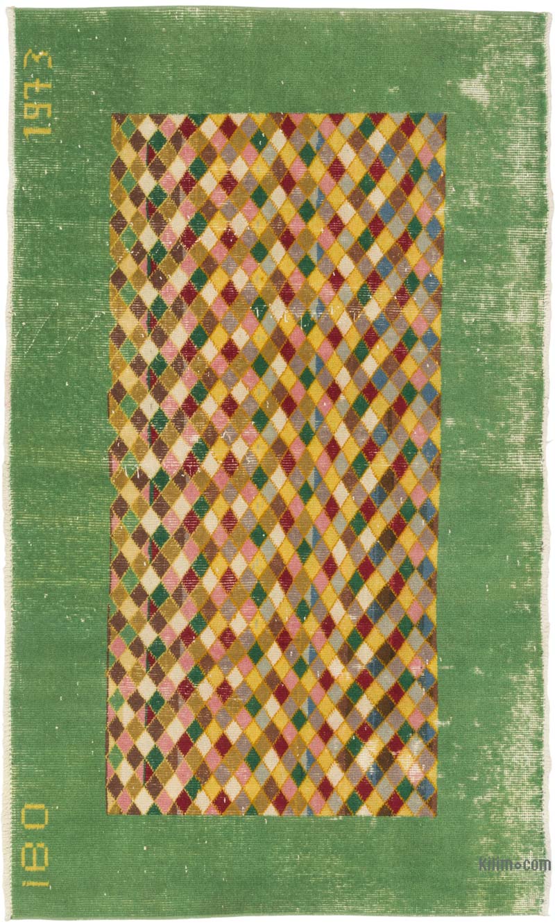 El Dokuma Vintage Hali - 105 cm x 180 cm - K0087888