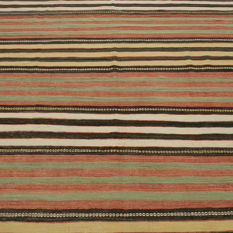 Vintage Konya Kilim Rug - 5' 5" x 7' 8" (65" x 92") - K0087895