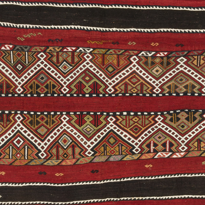 Alfombra Vintage Malatya Kilim - 142 cm x 155 cm - K0087901