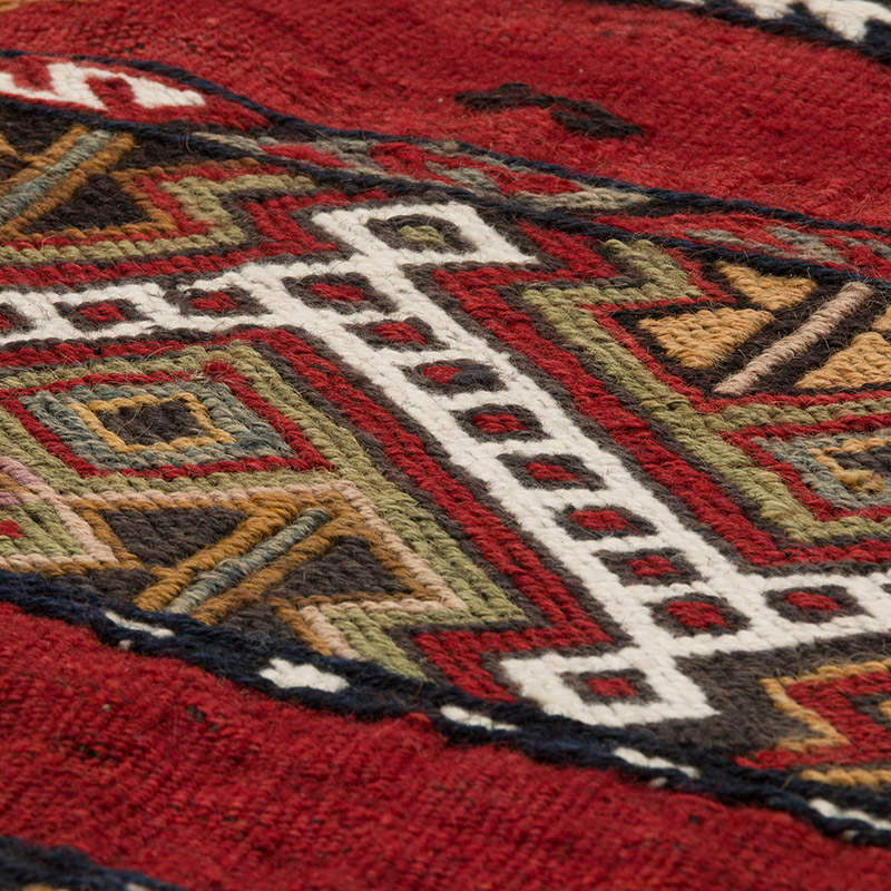 Alfombra Vintage Malatya Kilim - 142 cm x 155 cm - K0087901