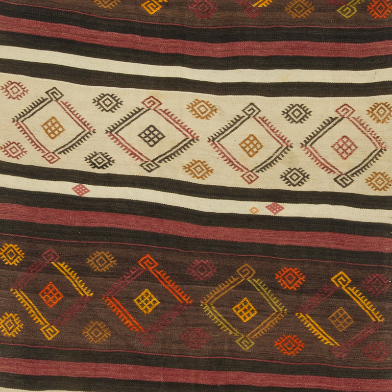 Alfombra Vintage Malatya Kilim - 116 cm x 399 cm - K0087905