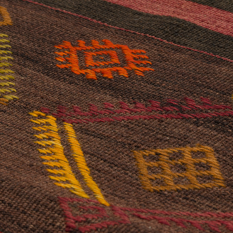Alfombra Vintage Malatya Kilim - 116 cm x 399 cm - K0087905