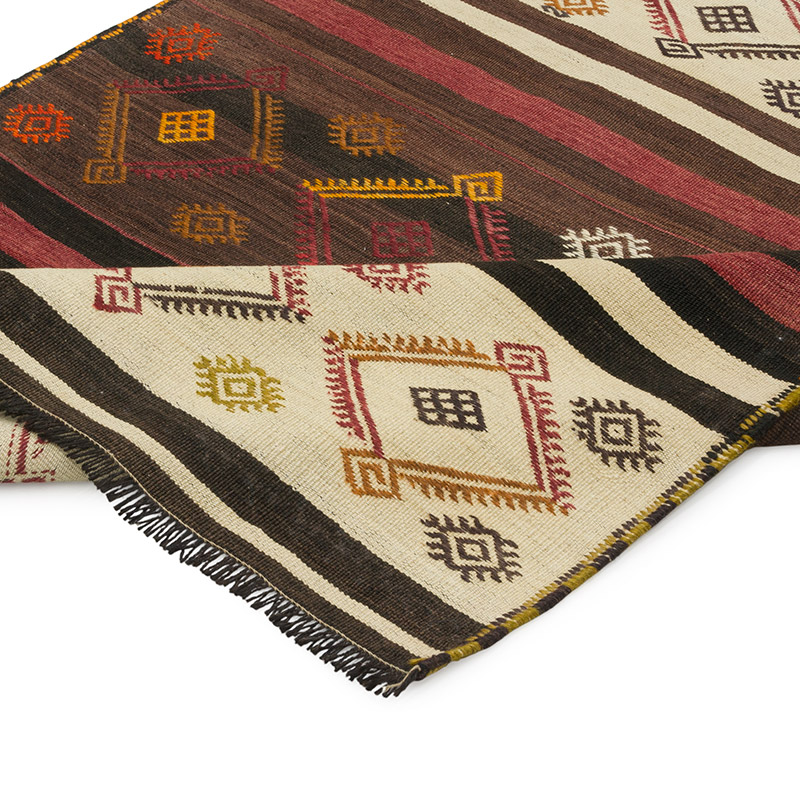 Alfombra Vintage Malatya Kilim - 116 cm x 399 cm - K0087905