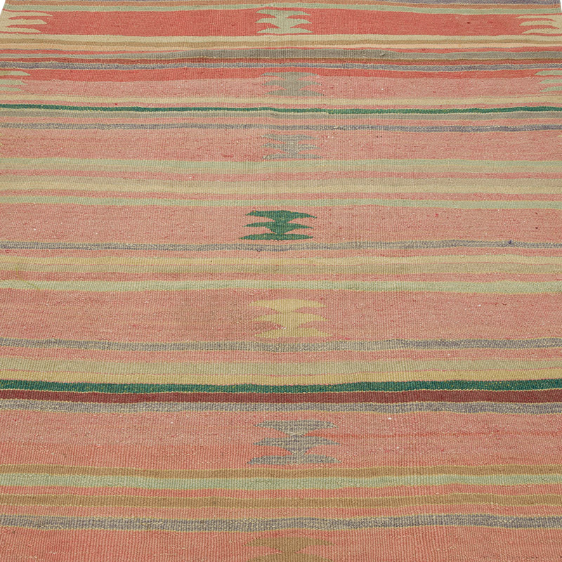 Vintage Afyon Kilim Rug - 4' 3" x 6' 9" (51" x 81") - K0087907