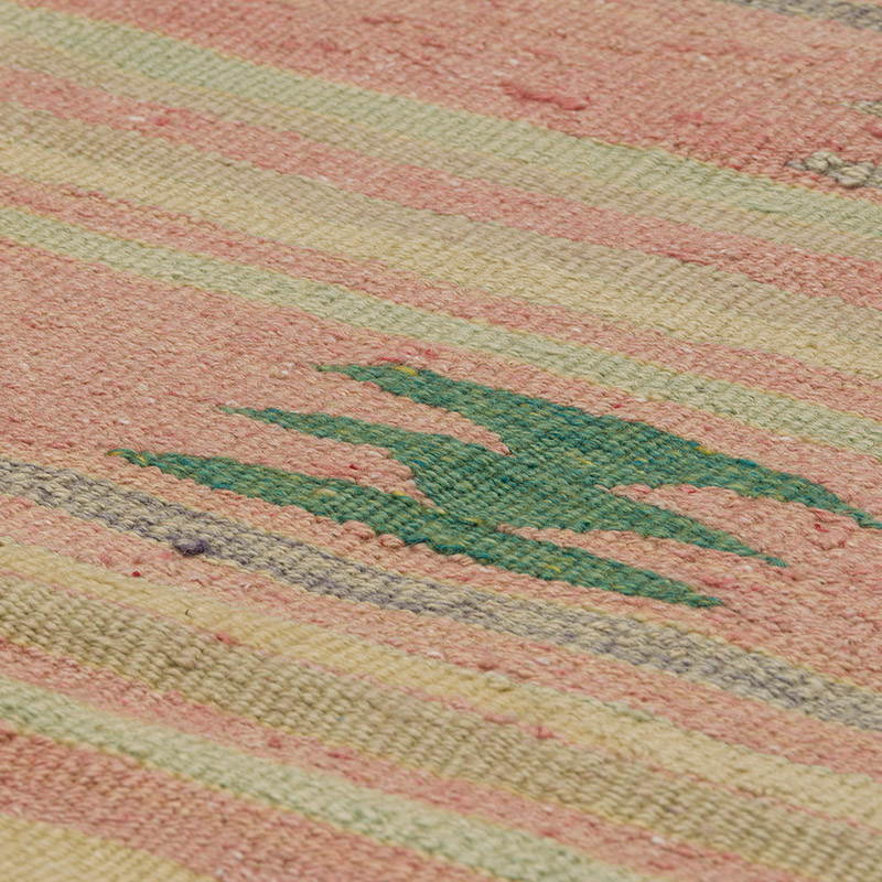 Vintage Afyon Kilim Rug - 4' 3" x 6' 9" (51" x 81") - K0087907