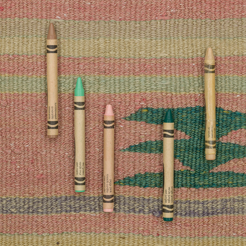 Vintage Afyon Kilim Rug - 4' 3" x 6' 9" (51" x 81") - K0087907