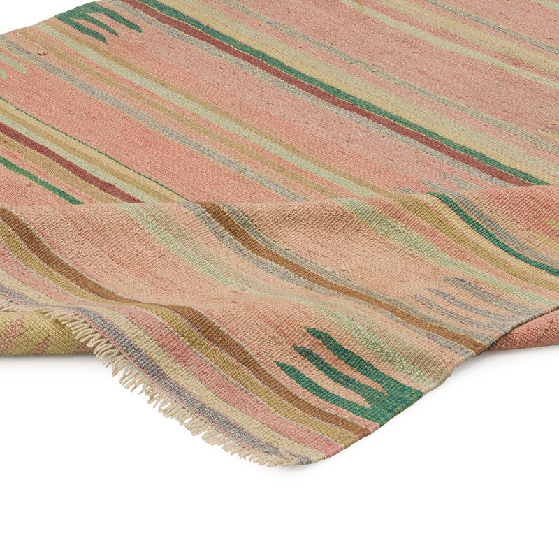 Vintage Afyon Kilim Rug - 4' 3" x 6' 9" (51" x 81") - K0087907