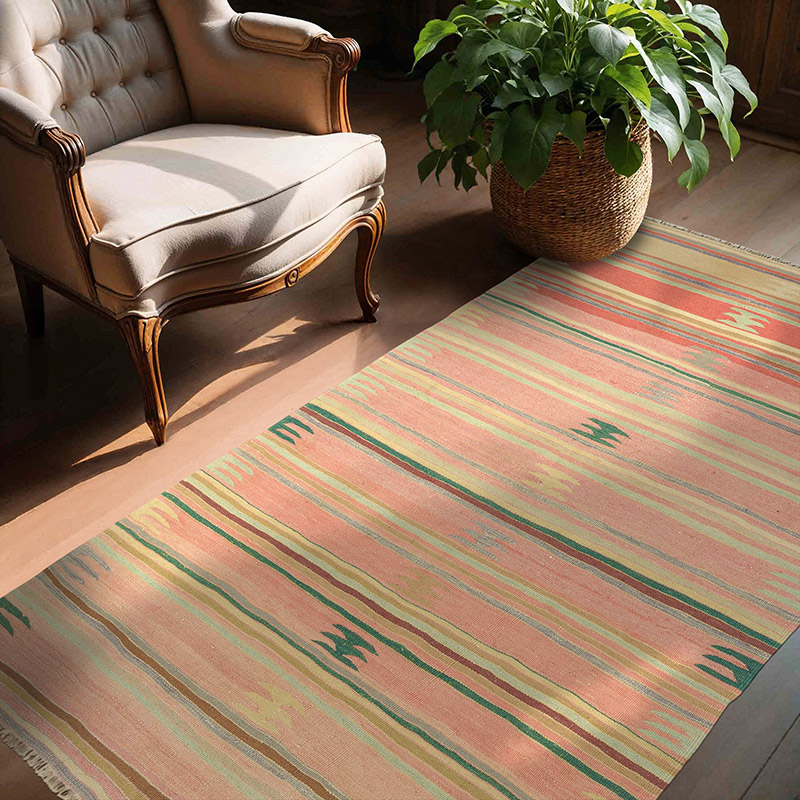 Alfombra Vintage Afyon Kilim - 130 cm x 207 cm - K0087907