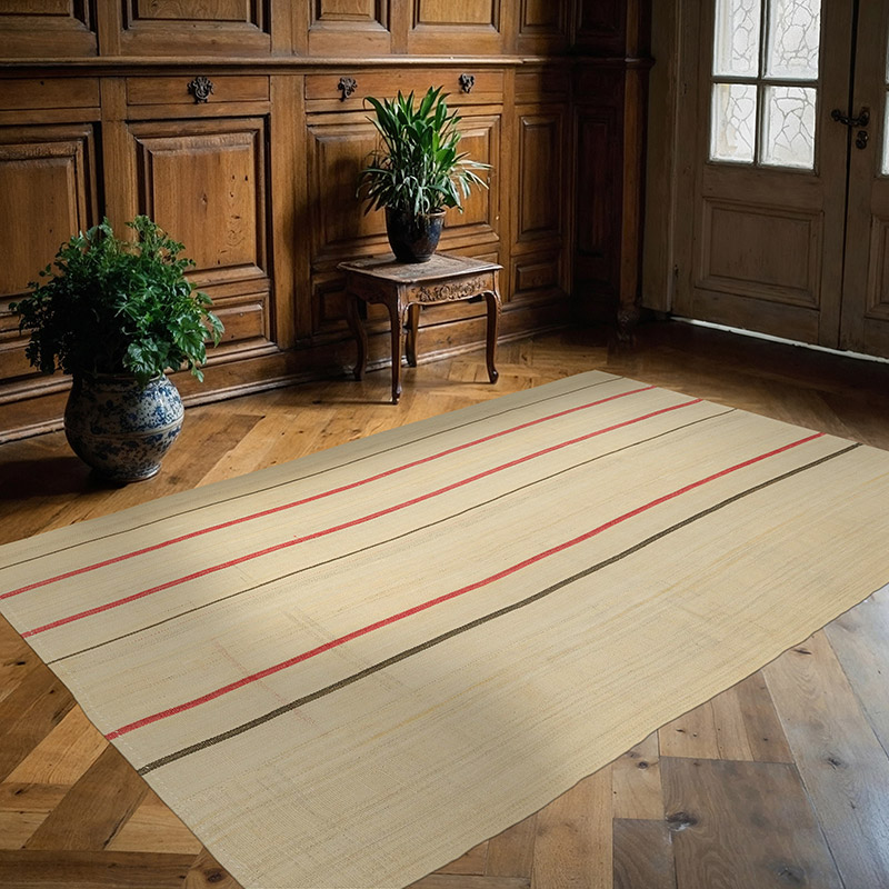 Vintage Anatolian Kilim Rug - 4' 11" x 7' 3" (59" x 87") - K0087910