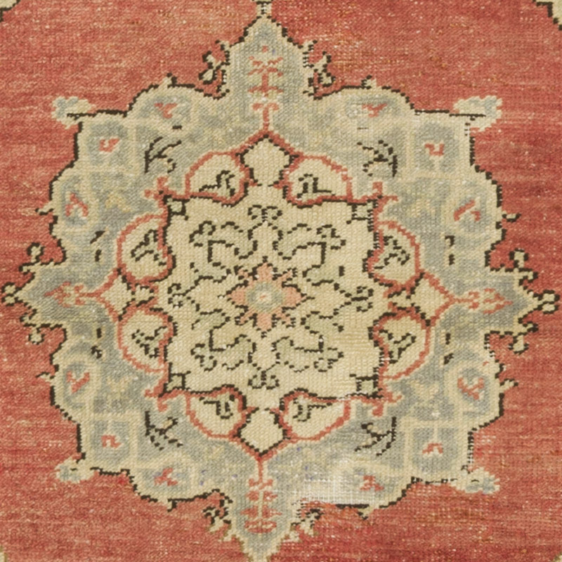 El Dokuma Vintage Halı - 62 cm x 138 cm - K0087919