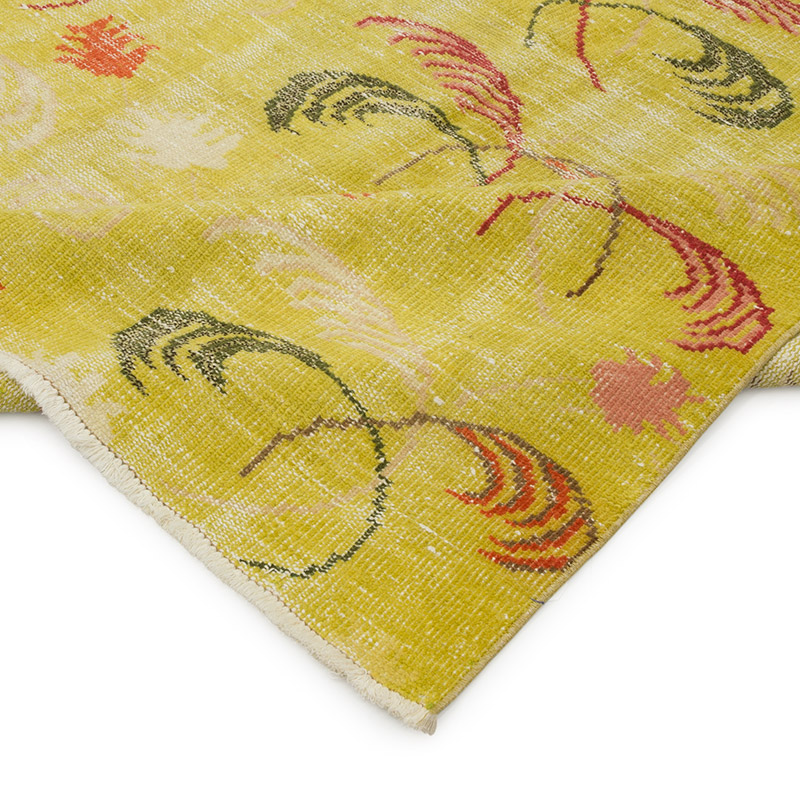 El Dokuma Vintage Halı - 172 cm x 270 cm - K0087920