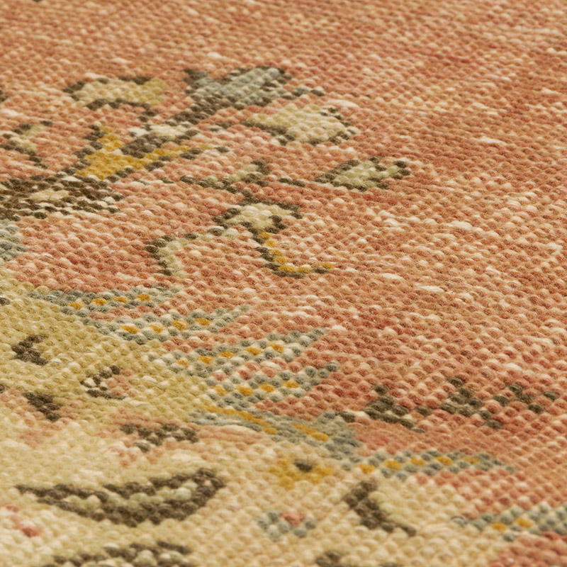 El Dokuma Vintage Halı - 90 cm x 177 cm - K0087921