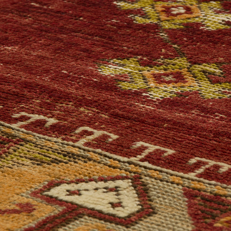 El Dokuma Vintage Halı - 81 cm x 154 cm - K0087922