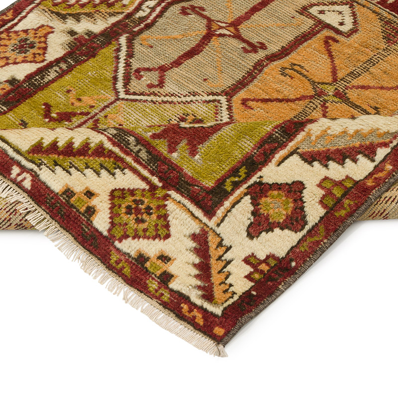 El Dokuma Vintage Halı - 81 cm x 154 cm - K0087922