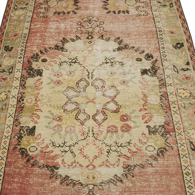 El Dokuma Vintage Halı - 103 cm x 196 cm - K0087923
