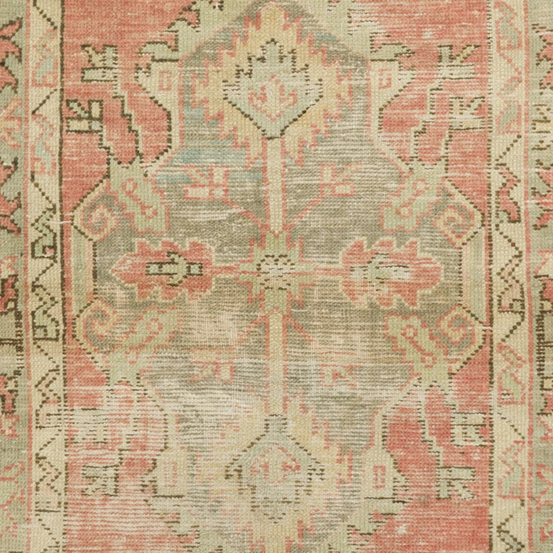 El Dokuma Vintage Halı - 84 cm x 156 cm - K0087924