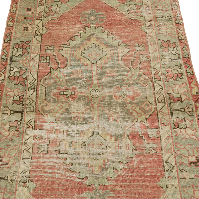 El Dokuma Vintage Halı - 84 cm x 156 cm - K0087924