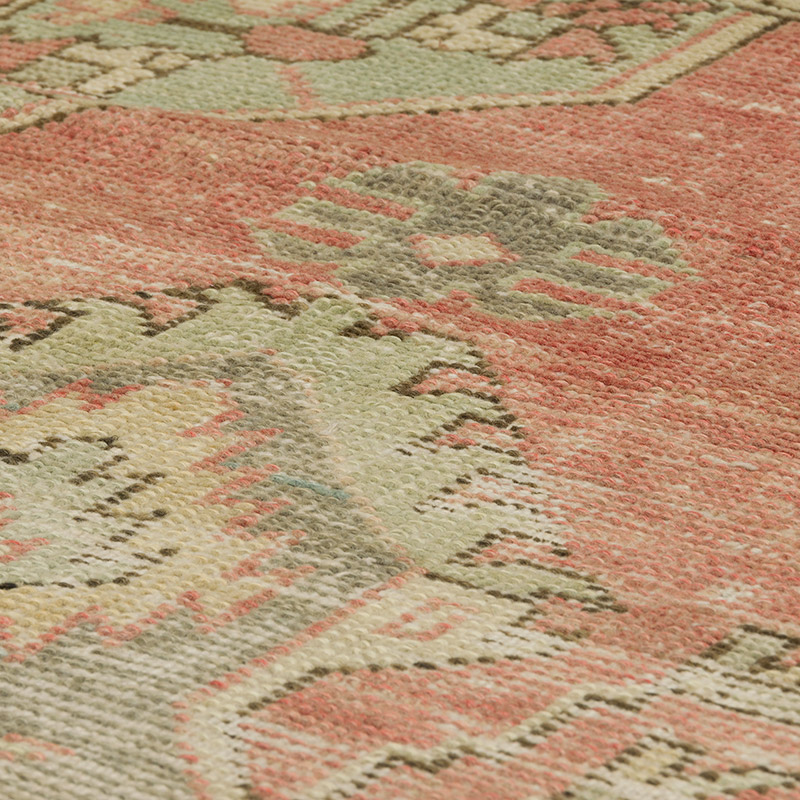 El Dokuma Vintage Halı - 84 cm x 156 cm - K0087924