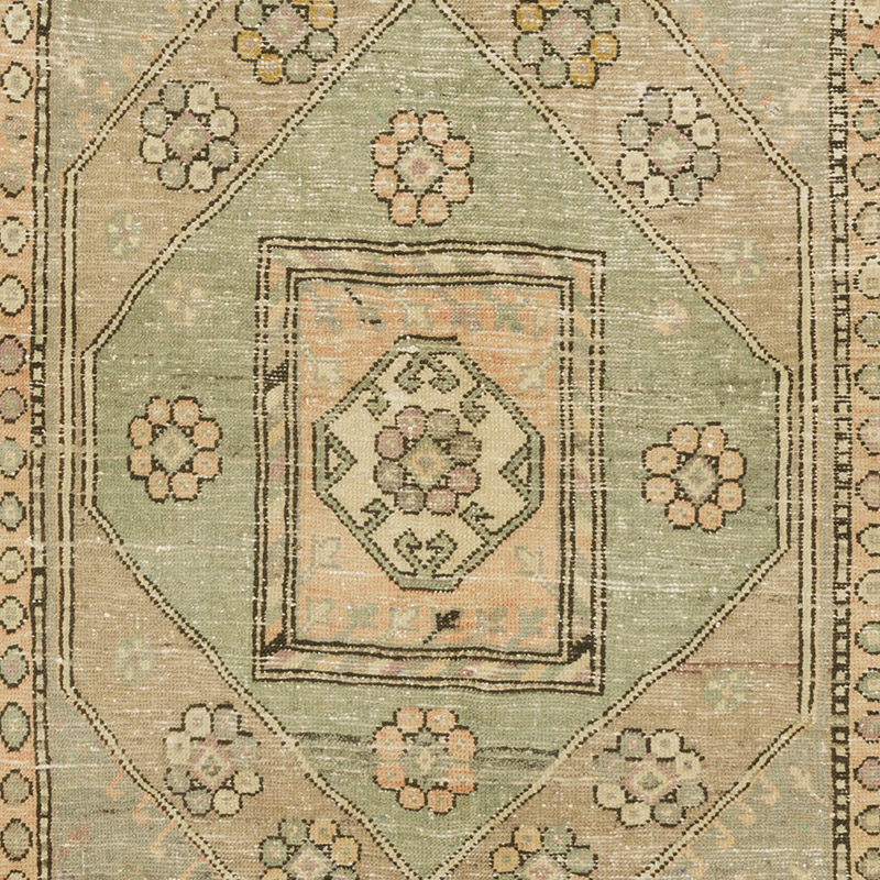 Alfombra Vintage Turca Anudada a Mano - 175 cm x 258 cm - K0087925