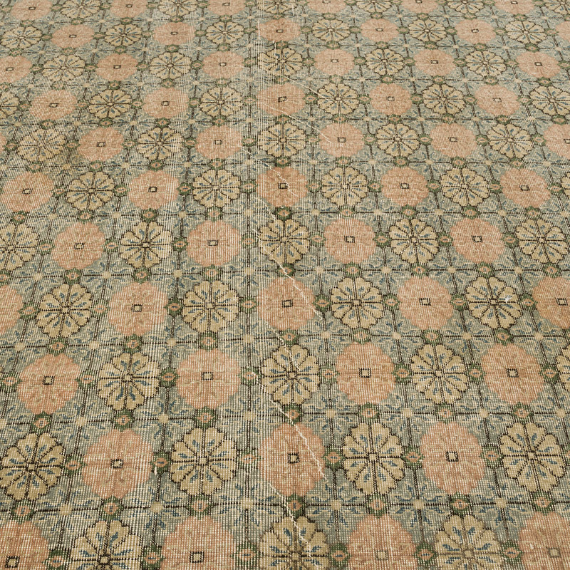 El Dokuma Vintage Halı - 204 cm x 291 cm - K0087931