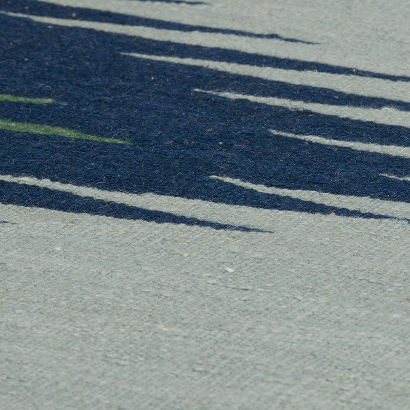 New Handwoven Turkish Kilim Rug - 6' 1" x 8'  (73" x 96") - K0087937