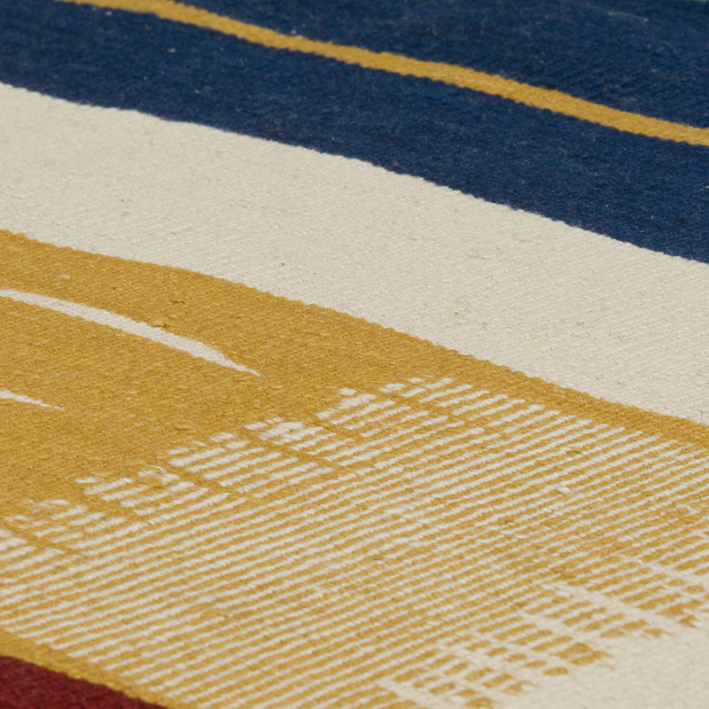 Nueva Alfombra Turca Kilim - 122 cm x 190 cm - K0087940