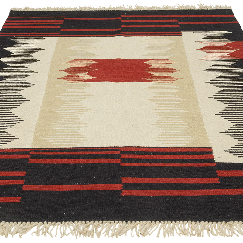 Nueva Alfombra Turca Kilim - 123 cm x 188 cm - K0087942