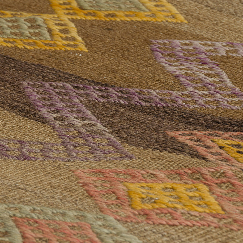 Alfombra Vintage Anatolian Kilim - 190 cm x 260 cm - K0087944