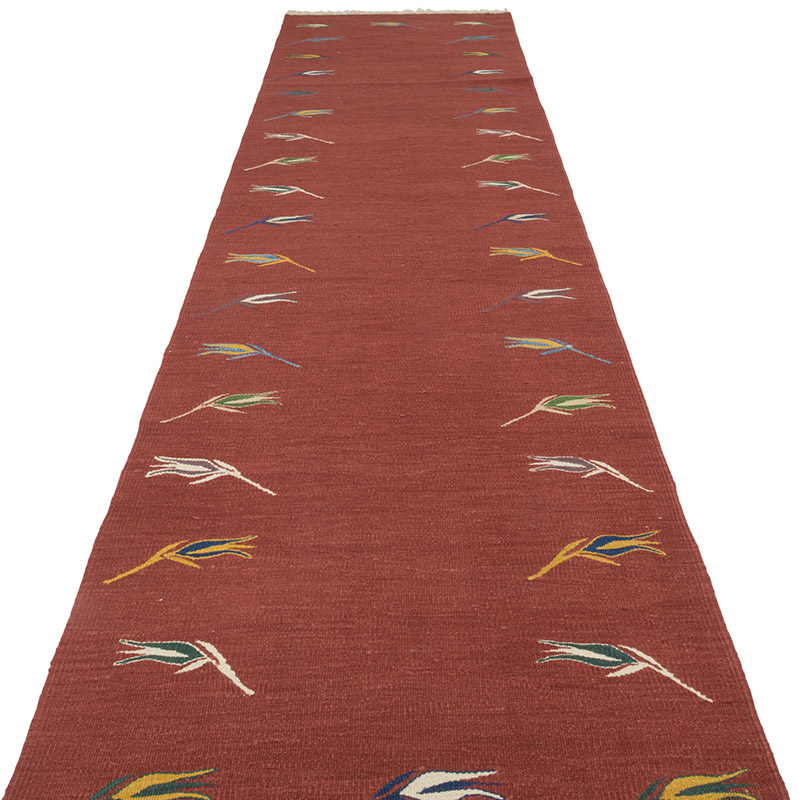 Corredor Nueva Alfombra Turca Kilim - 87 cm x 380 cm - K0087946