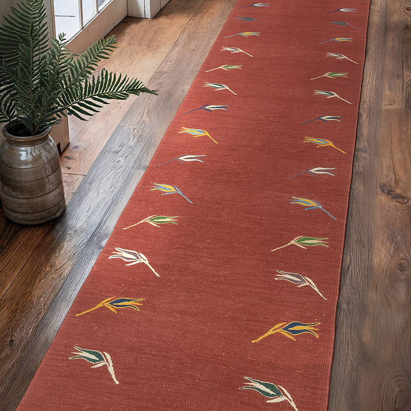 Corredor Nueva Alfombra Turca Kilim - 87 cm x 380 cm - K0087946